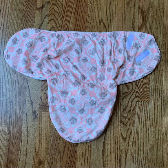 Two Pink yellow gray white sleep sack swaddlers - Picture 4 of 9